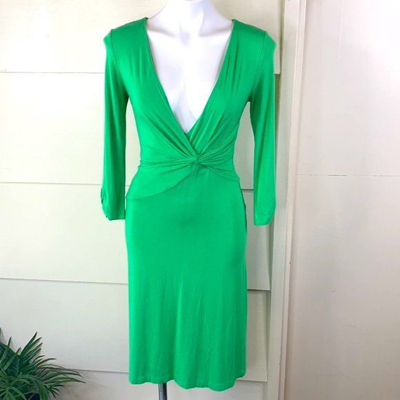 Lilly Pulitzer Green MIDI Long Sleeve Dress XS - Picture 13 of 15